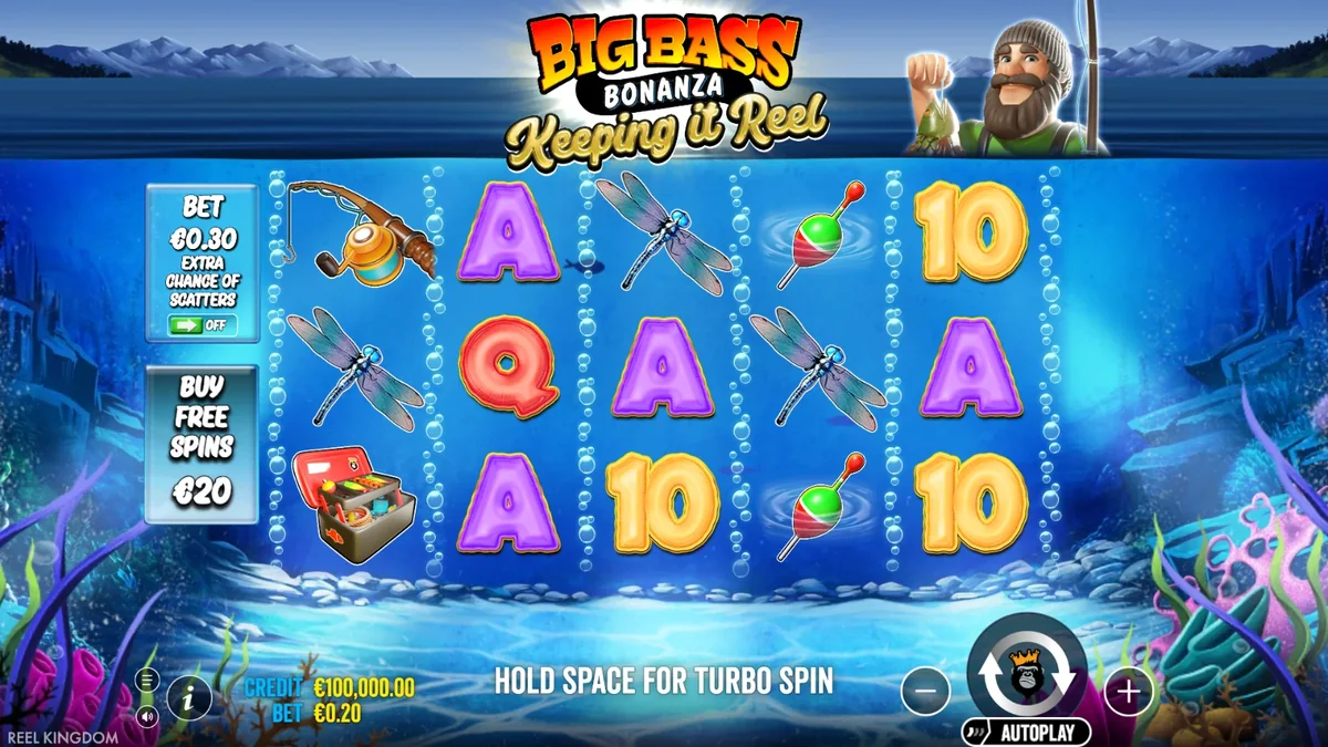 Big Bass Keeping it Reel slot at SmokAce