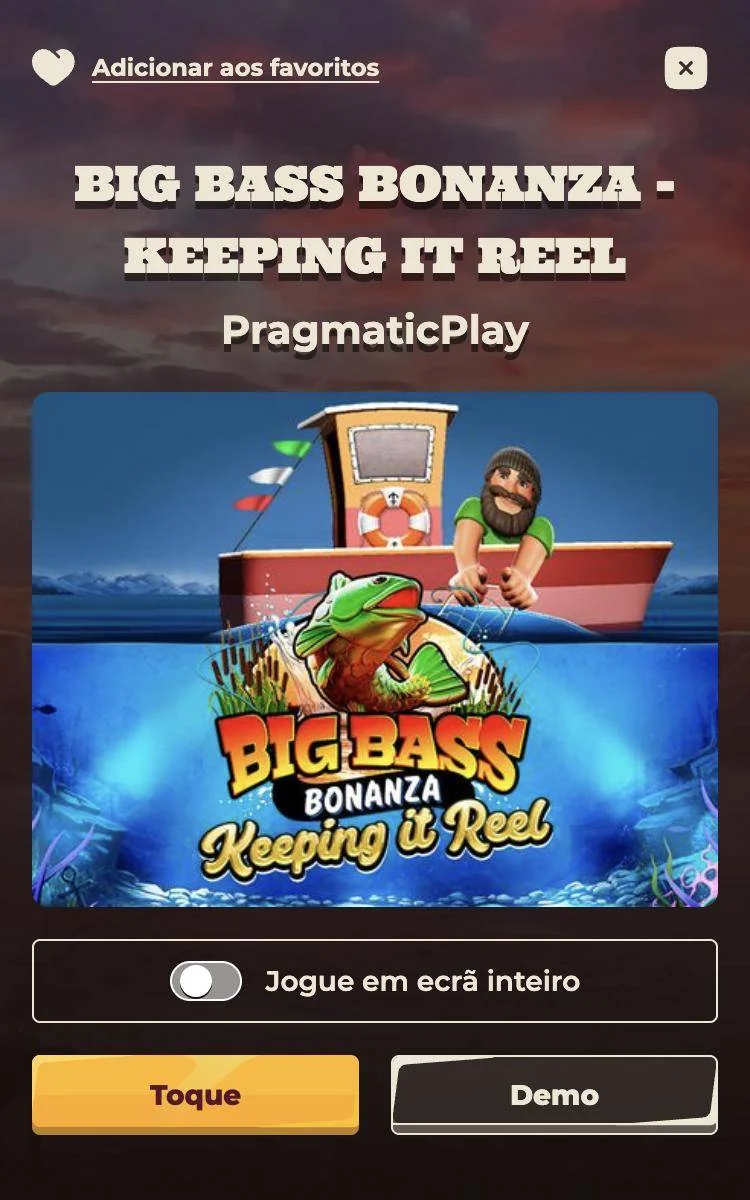 Big Bass Keeping it Reel at SmokAce with the Demo button